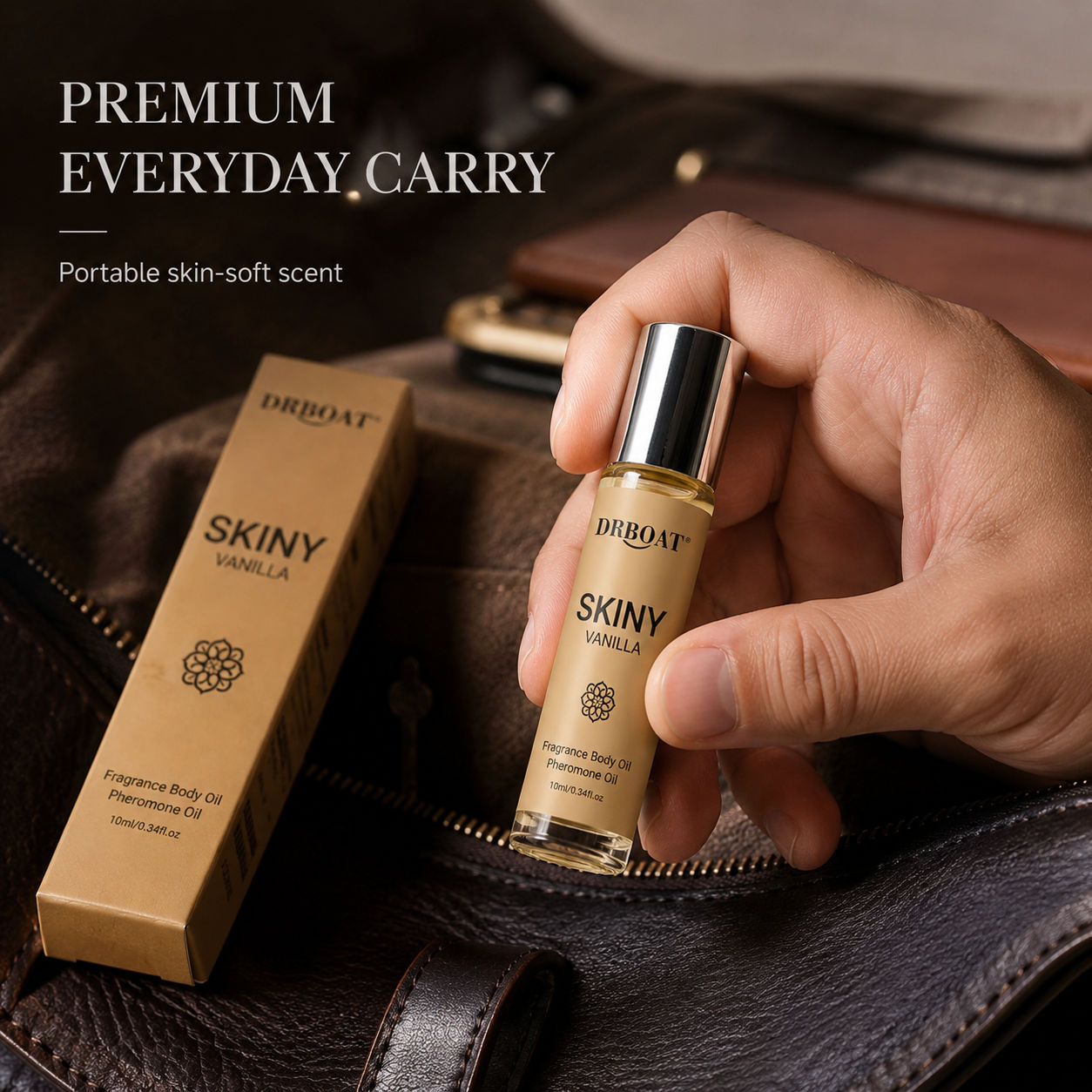 Perfume Fragrance Vanilla - Męski olejek zapachowy w formie roll-on,