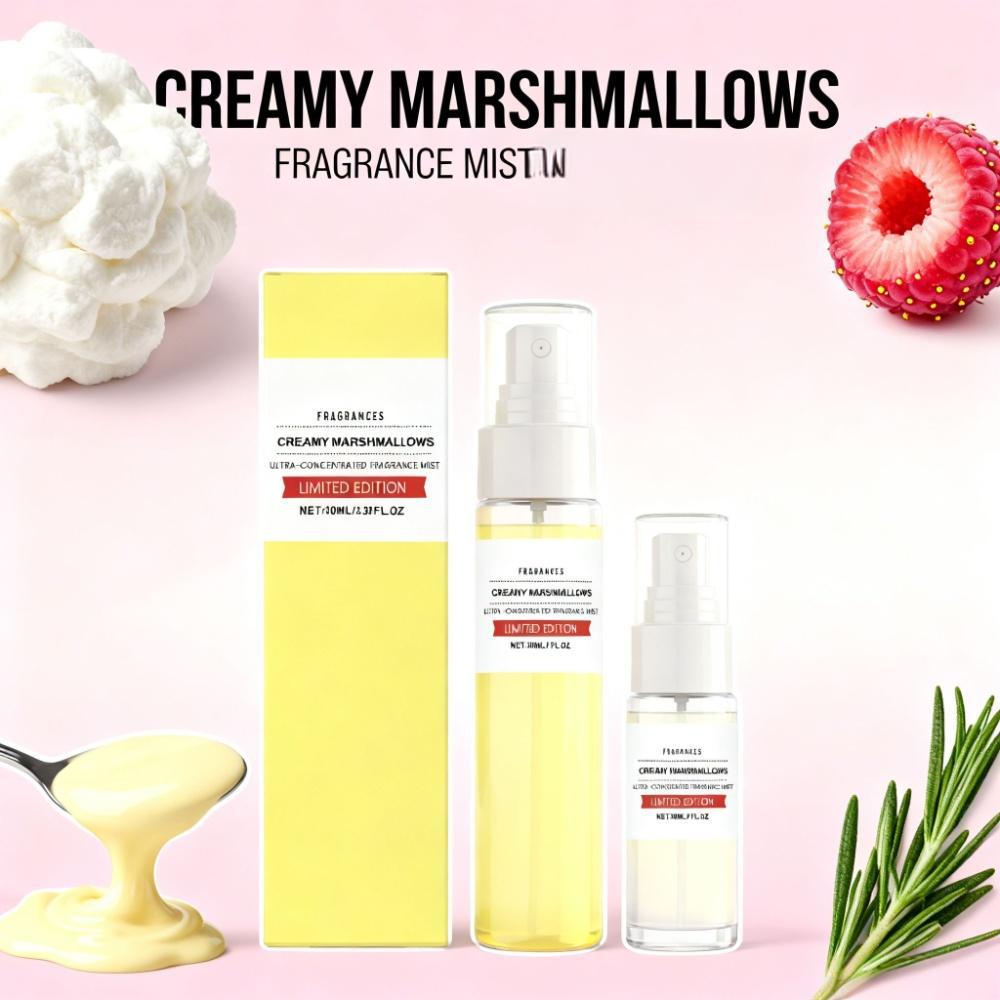Perfume Fragrance Vanilla - Kremowy perfumowany spray Marshmallow, słodki, ciepły