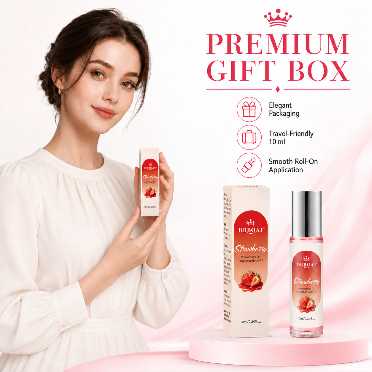 Fragrance Perfume Box - Truskawkowy olejek w perfumach w formie