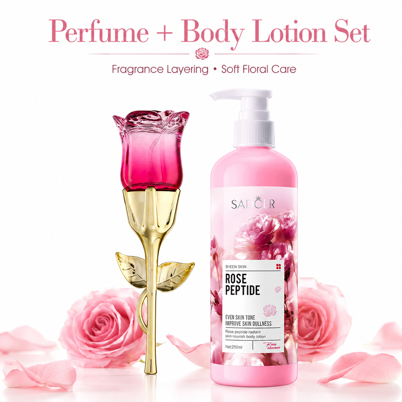 Zestaw perfum i balsamu do cia – Perfume Fragrance Gift Set recenzja i cena