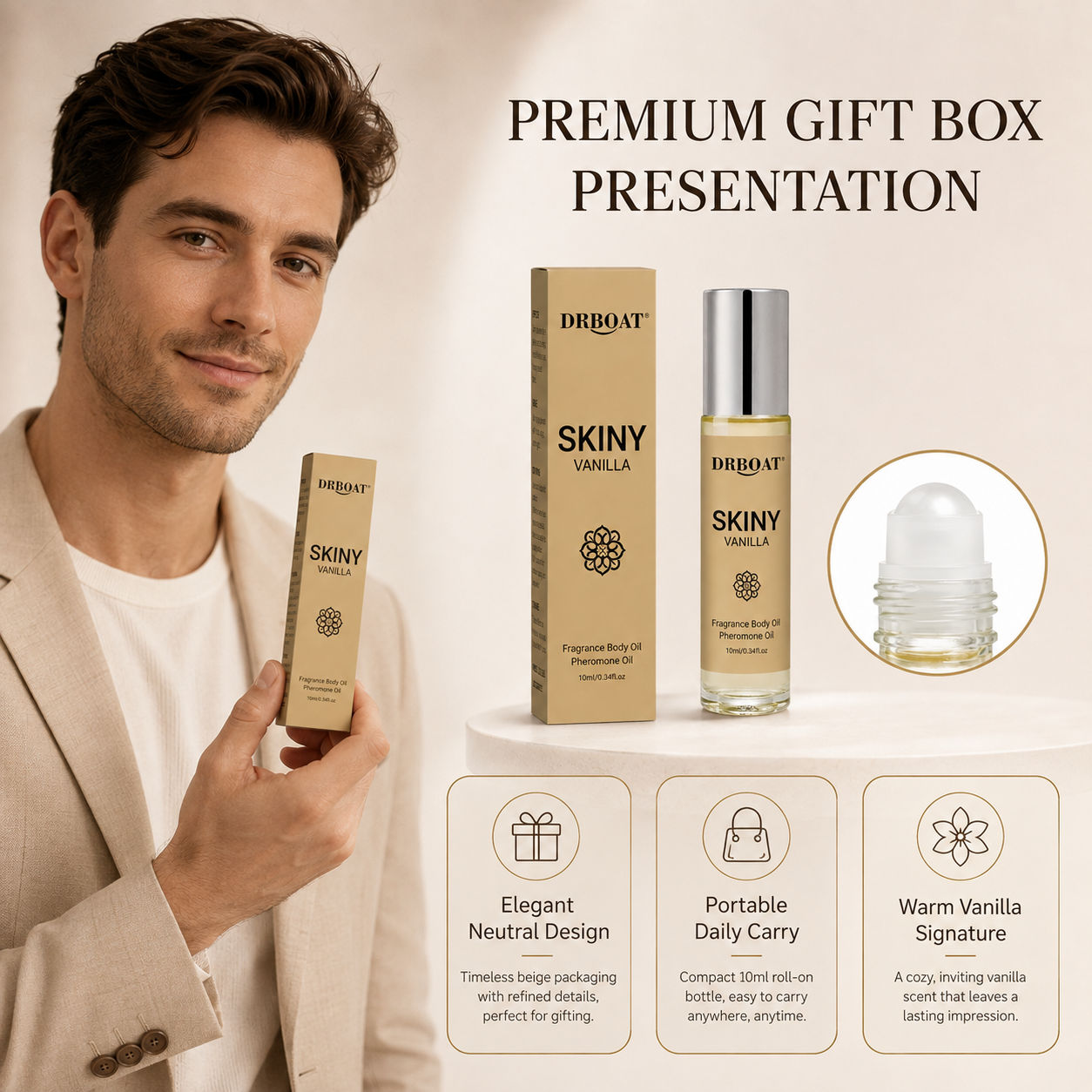 Męski olejek zapachowy w formi – Perfume Fragrance Vanilla recenzja i cena