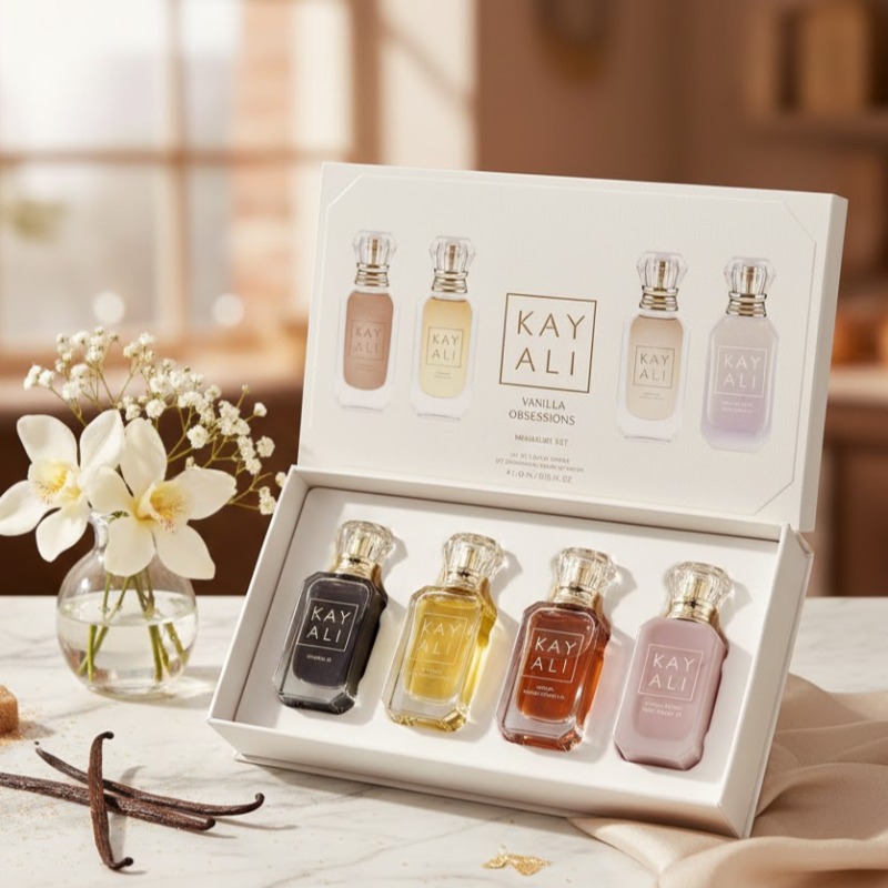 Zestaw perfum unisex KAYALI 4* – Perfume Fragrance Vanilla recenzja i cena