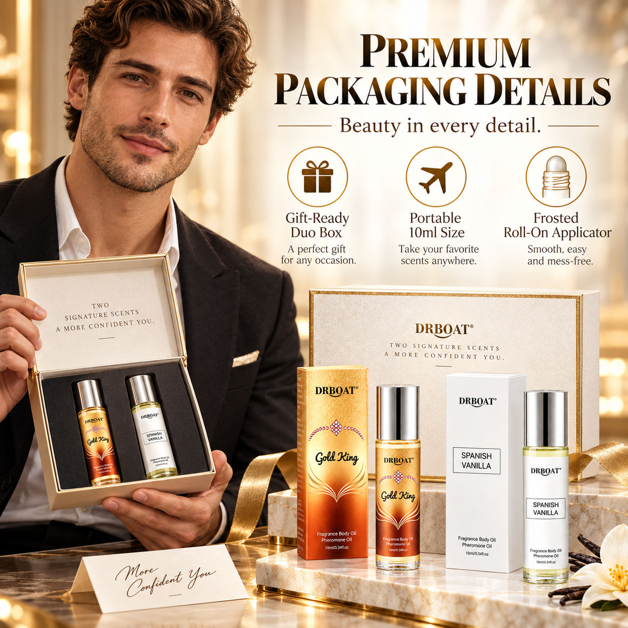 Zestaw olejków perfumowych w f – Perfume Fragrance Vanilla recenzja i cena
