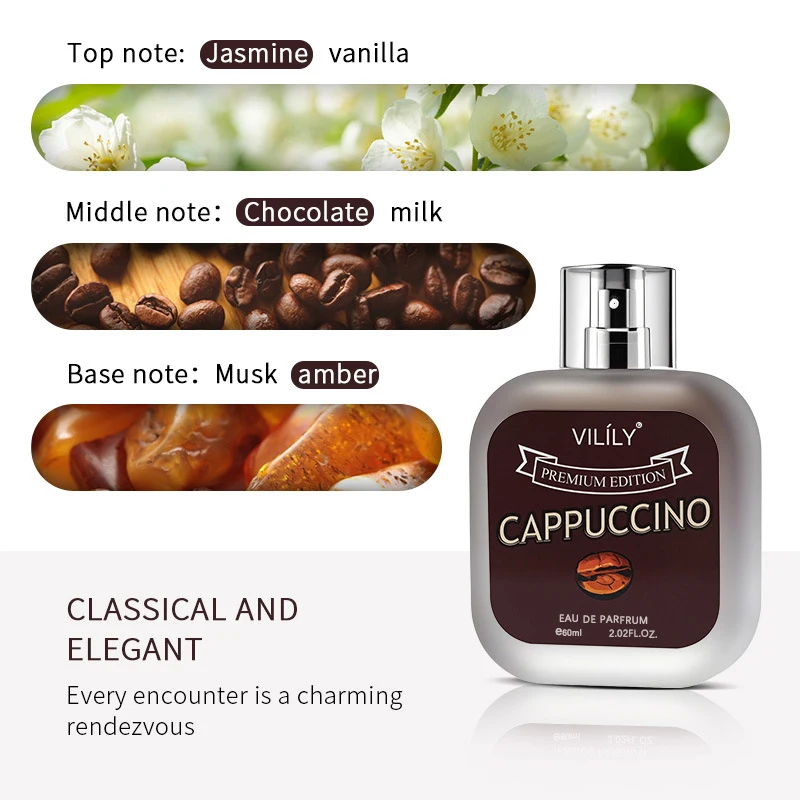 60ml Chocolate Cappuccino Eau  – Perfume Fragrance Vanilla recenzja i cena