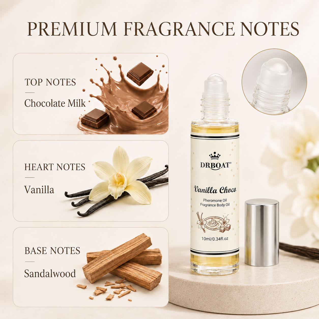 Damski perfumowany olejek w fo – Perfume Fragrance Vanilla recenzja i cena
