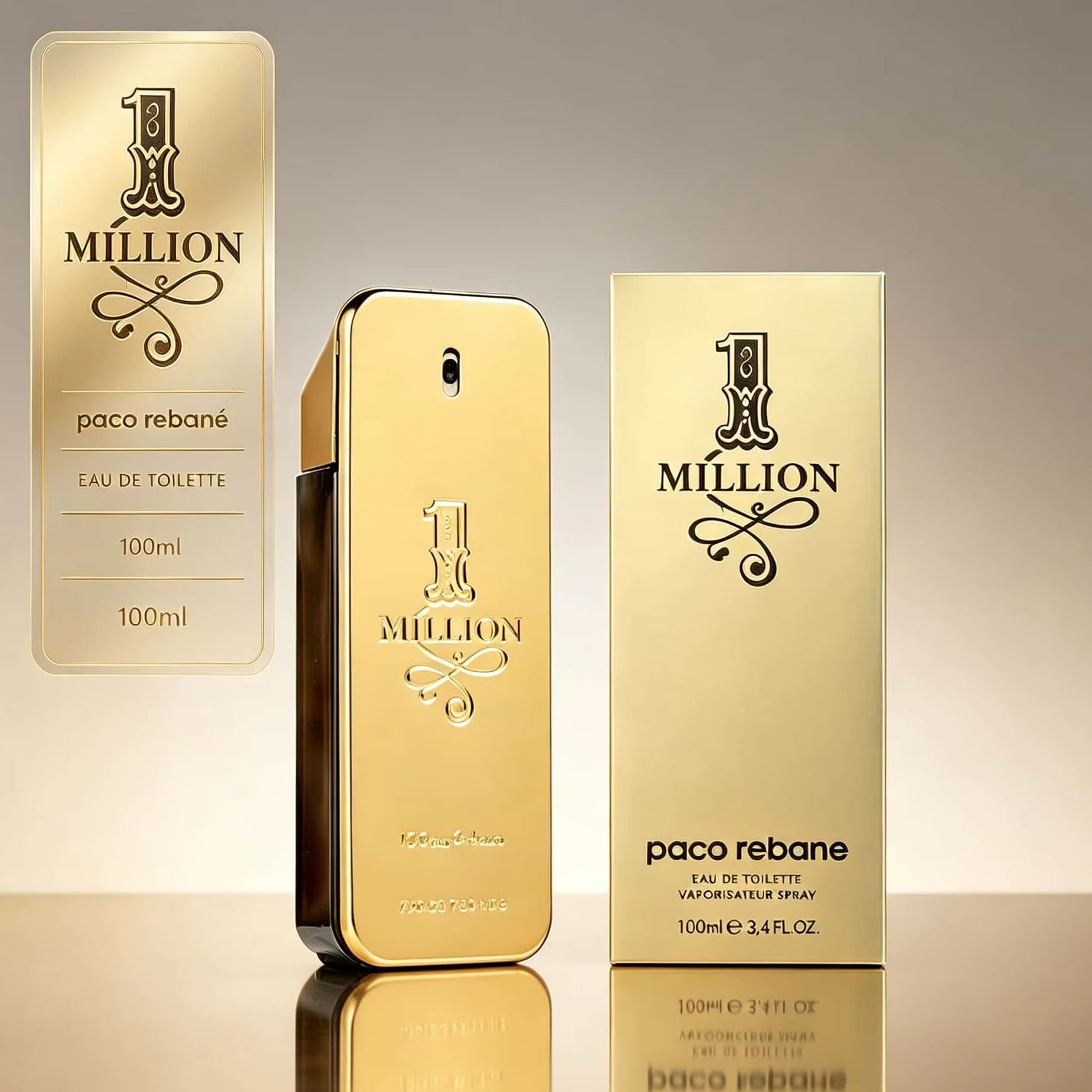 Paco Rabanne 1 Million Eau de  – Fragrance Perfume Box recenzja i cena