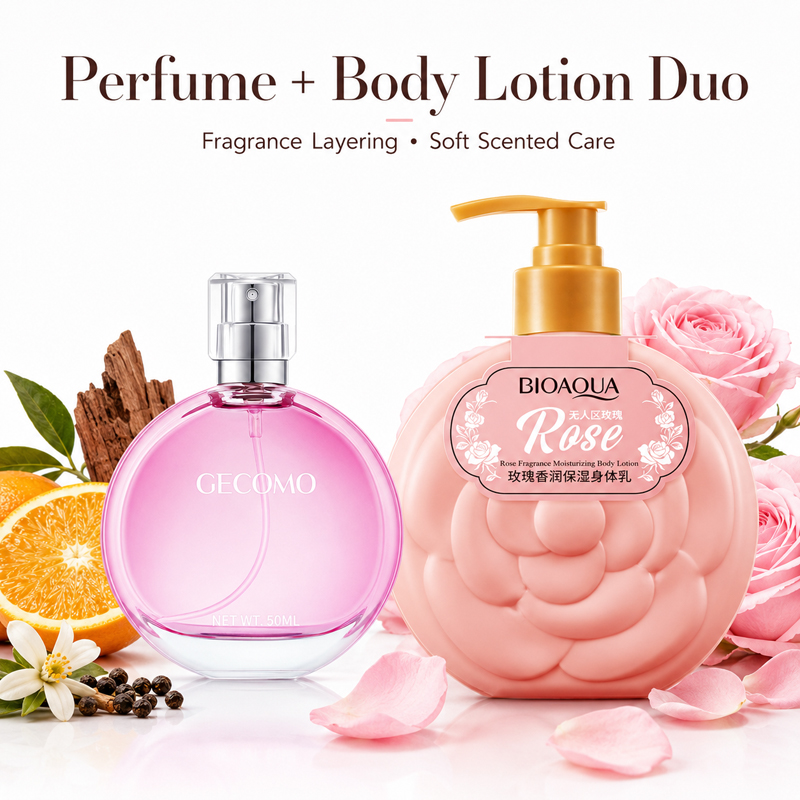 Zestaw perfum damskich GECOMO  – Perfume Fragrance Gift Set recenzja i cena