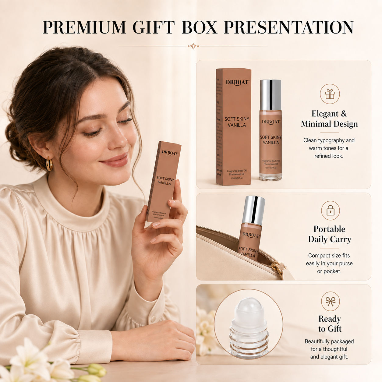 Damski olejek zapachowy w form – Perfume Fragrance Vanilla recenzja i cena