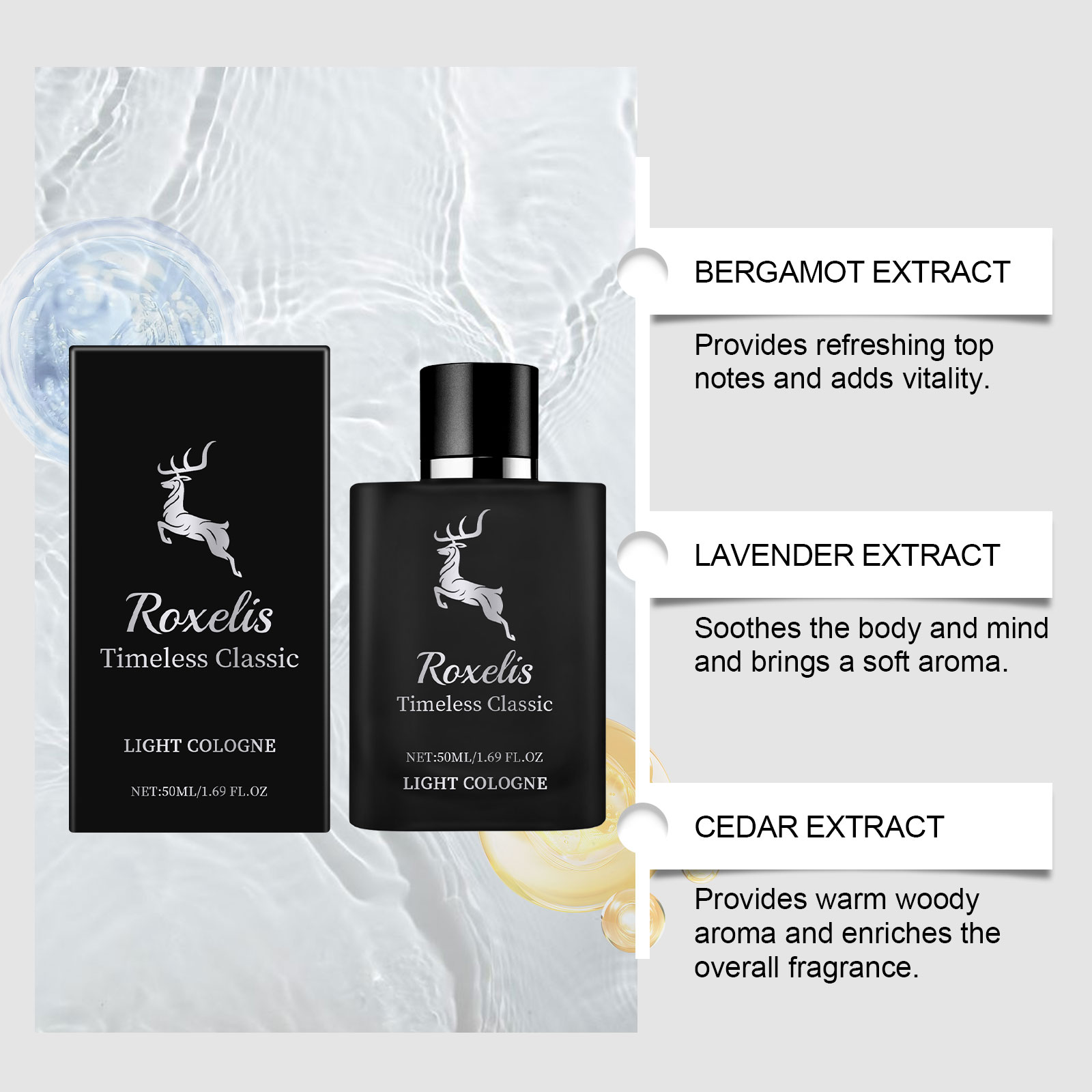 Charm Classic Cologne dla mężc – Perfume Fragrance Perfume recenzja i cena