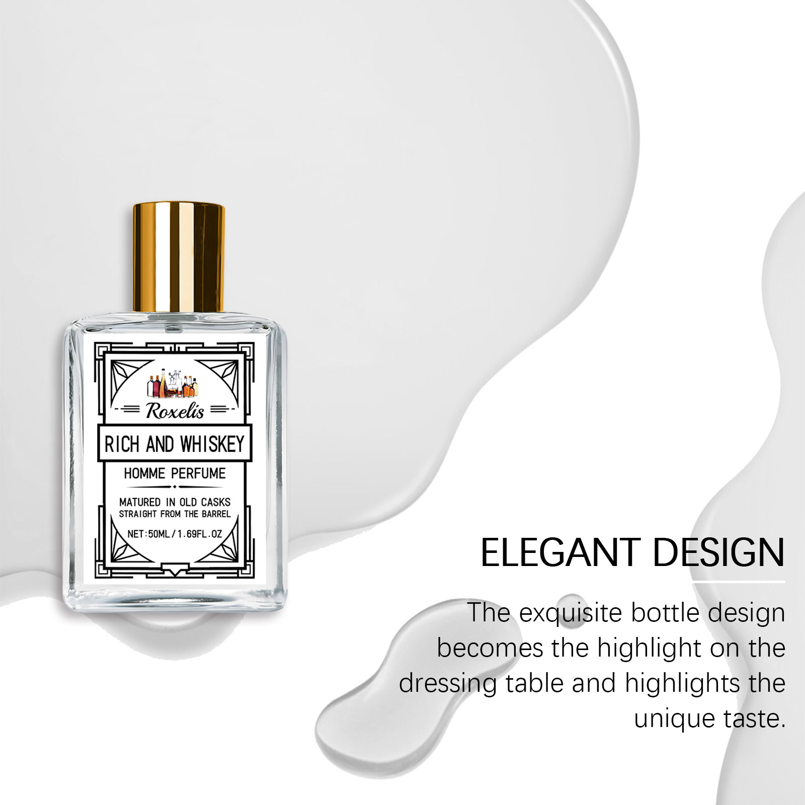 Roxelis 50ml Charm Whisky Perf – Perfume Fragrance Perfume recenzja i cena