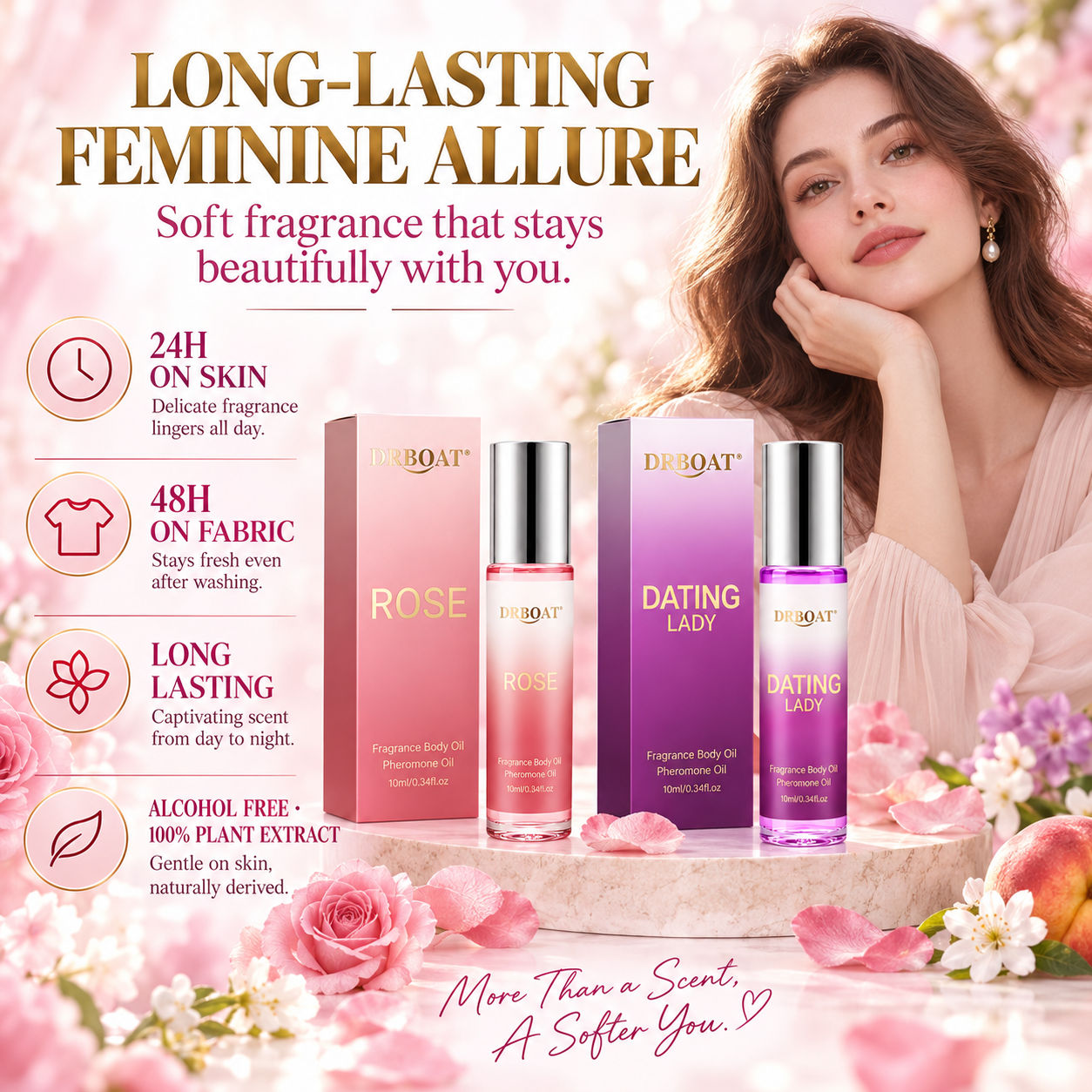 Zestaw 2 sztuk olejków zapacho – Perfume Fragrance Gift Set recenzja i cena
