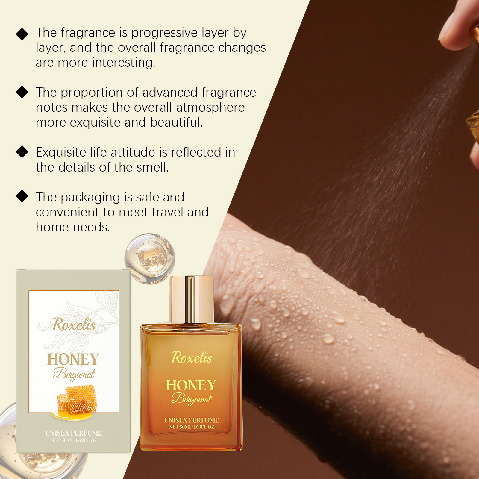 Perfumy unisex Honey Bergamot  – Perfume Fragrance Enhancer recenzja i cena
